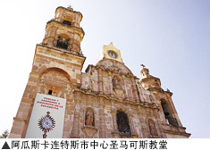 阿瓜斯卡连特斯市中心圣马可斯教堂