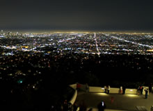 洛杉矶的夜景