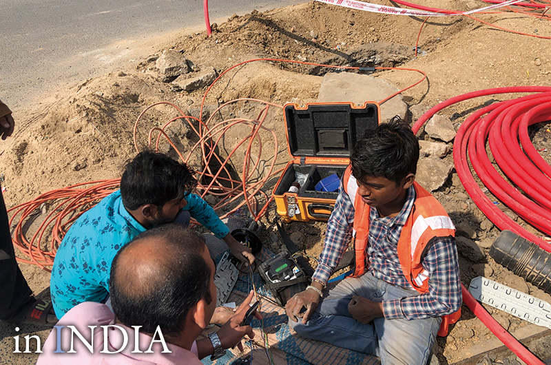 in INDIA 在砂砾尘埃飞舞的炎热环境下也能发挥稳定的性能