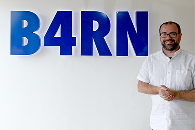 Broadband for Rural North Ltd 宣传担当  马克·格雷