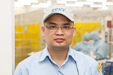 统管SEEV制造部门的总经理 PHAM NGOC HIEP